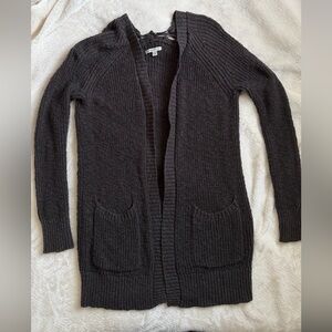 American Eagle Outfitters Charcoal Cardigan